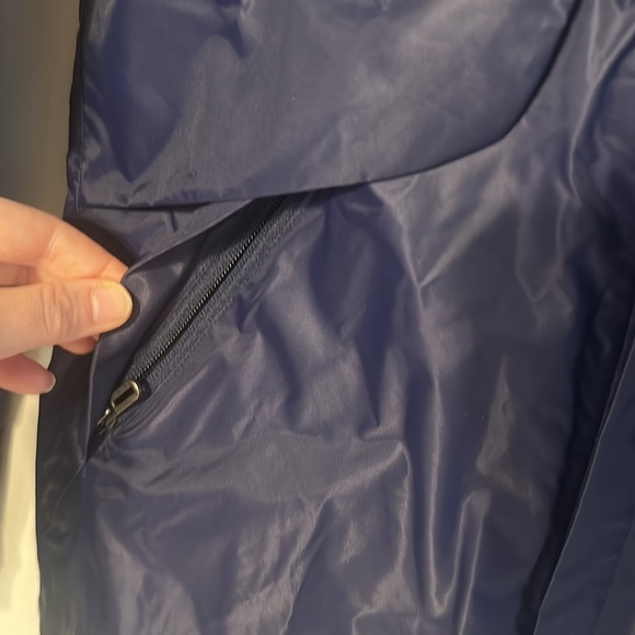 NEW women’s Under Armour XS Cloud Shell Jacket Midnight Navy Blue Waterproof - Picture 7 of 13